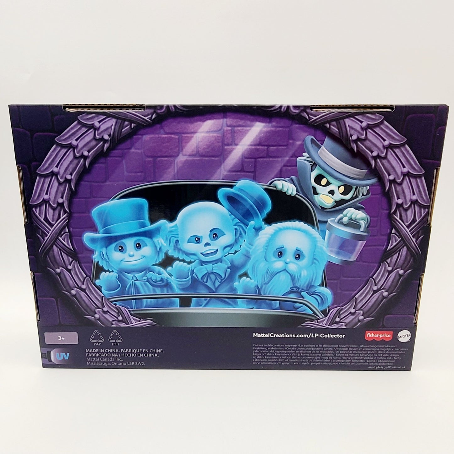 GITD 2026 Disney Park Haunted Mansion Fisher Price Mattel Little People 4 Pc Set