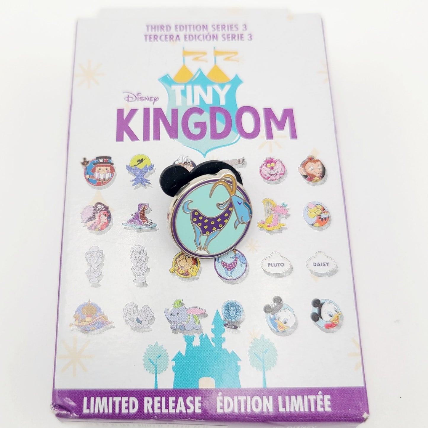 It's a Small World Blue Goat Tiny Kingdom 3rd Edition Serie 3 Disney Park LR Pin