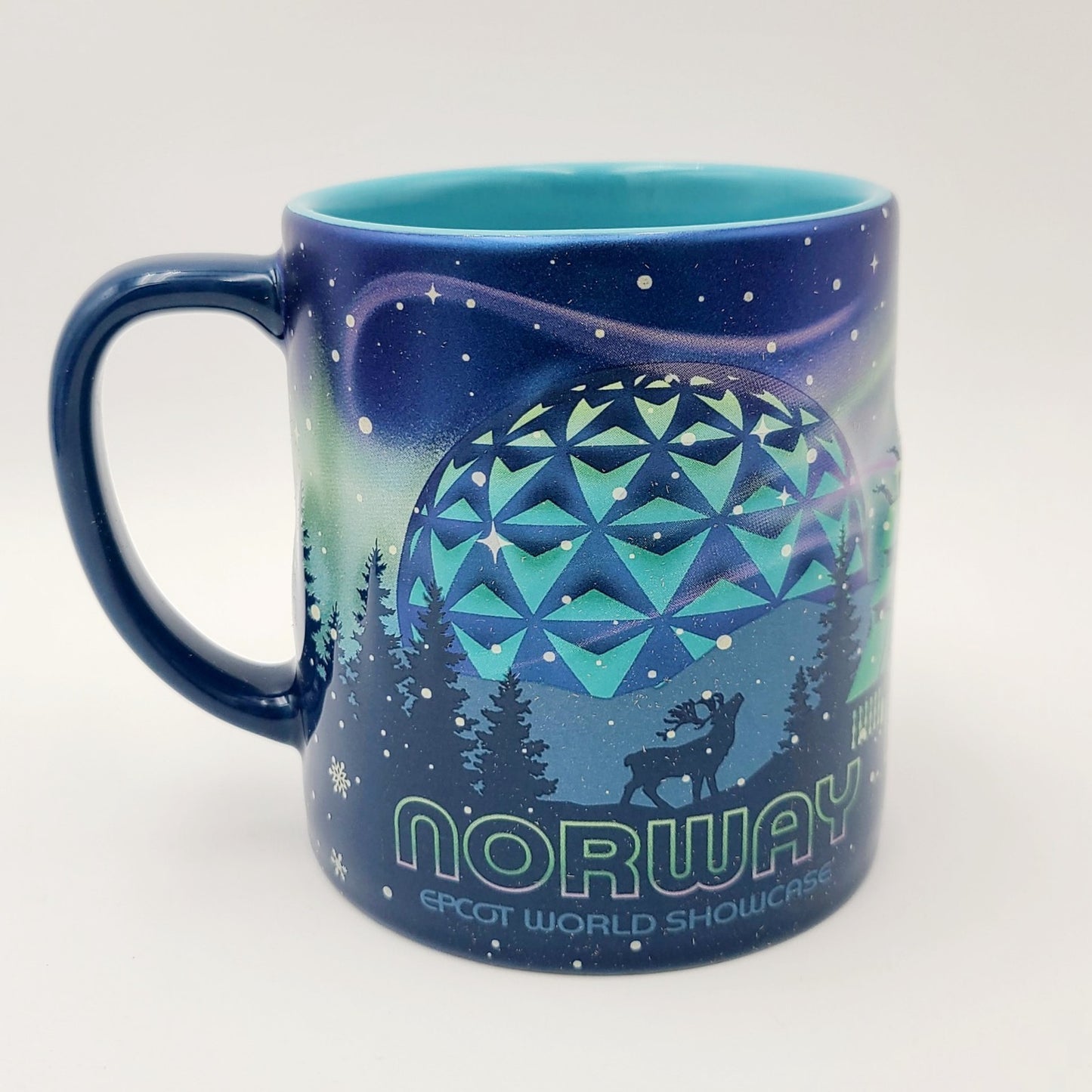 NEW WDW Disney World Epcot World Showcase Norway Mickey & Minnie Coffee Cup Mug