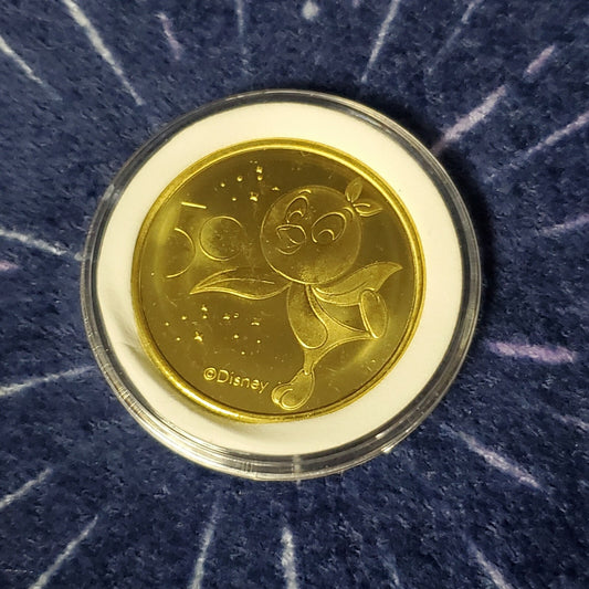 *Orange Bird* Walt Disney World Park 50th Anniversary Commemorative Coin In Case