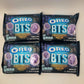 4 PACKS - BTS x Oreo Brown Sugar Pancake Sandwich Cookies Limited Edition SEALED