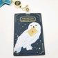 *Owl Backpack Tumbler ID Badge* Universal Harry Potter Hedwig Waiting My Letter