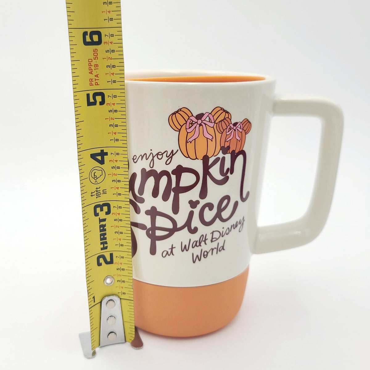 IN HAND 2026 Walt Disney World Parks Halloween Enjoy Pumpkin Spice Mug Starbucks