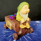 2022 Disney Parks Snow White & Seven Dwarfs Sleepy Figural Desk Trinket Tray 85