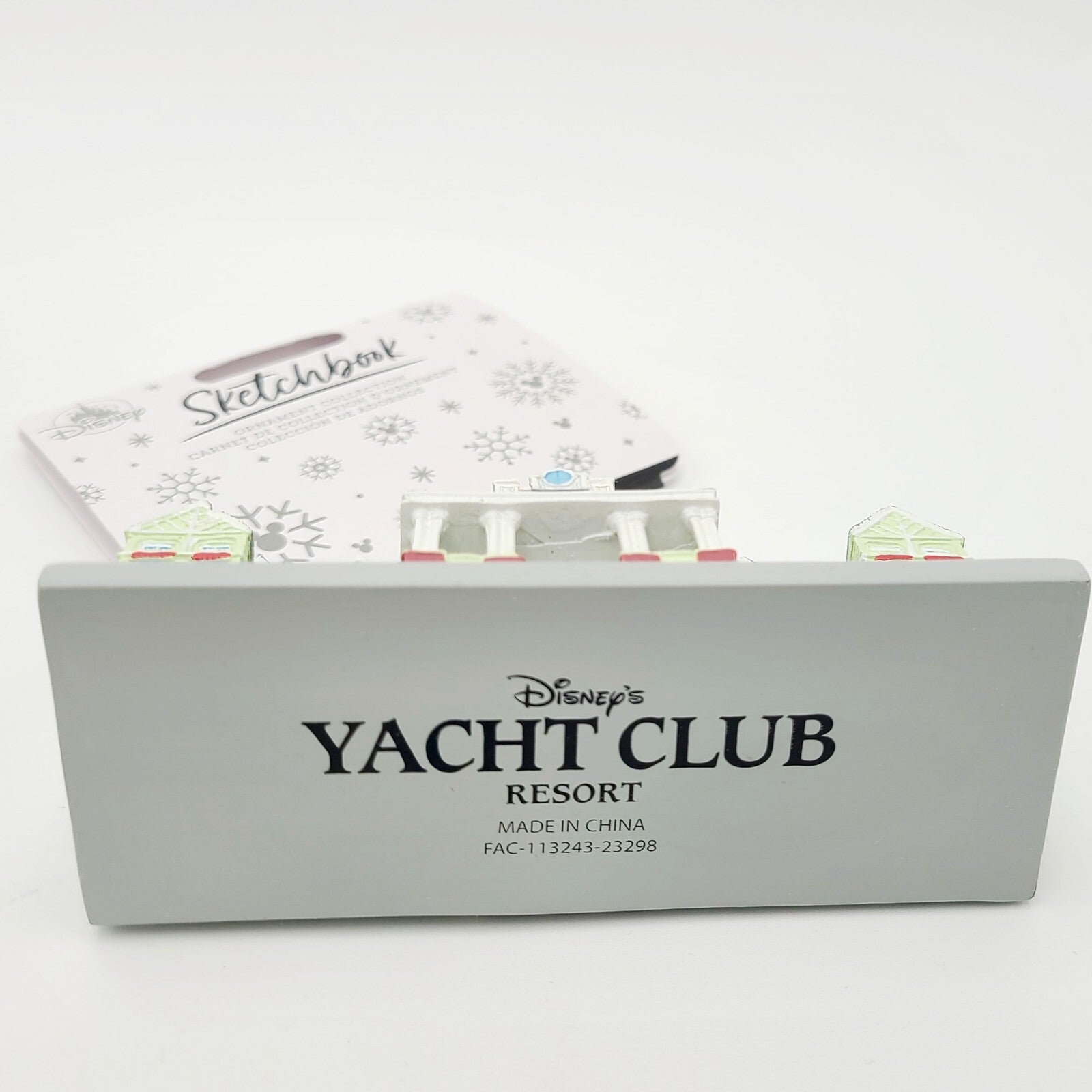 NEW 2024 Disney World Parks Yacht Club Resort Mickey Minnie Christmas Ornament