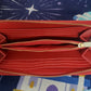 SOLD OUT Walt Disney World Parks Coach Patch Wallet Minnie Mouse Goofy Red NEW