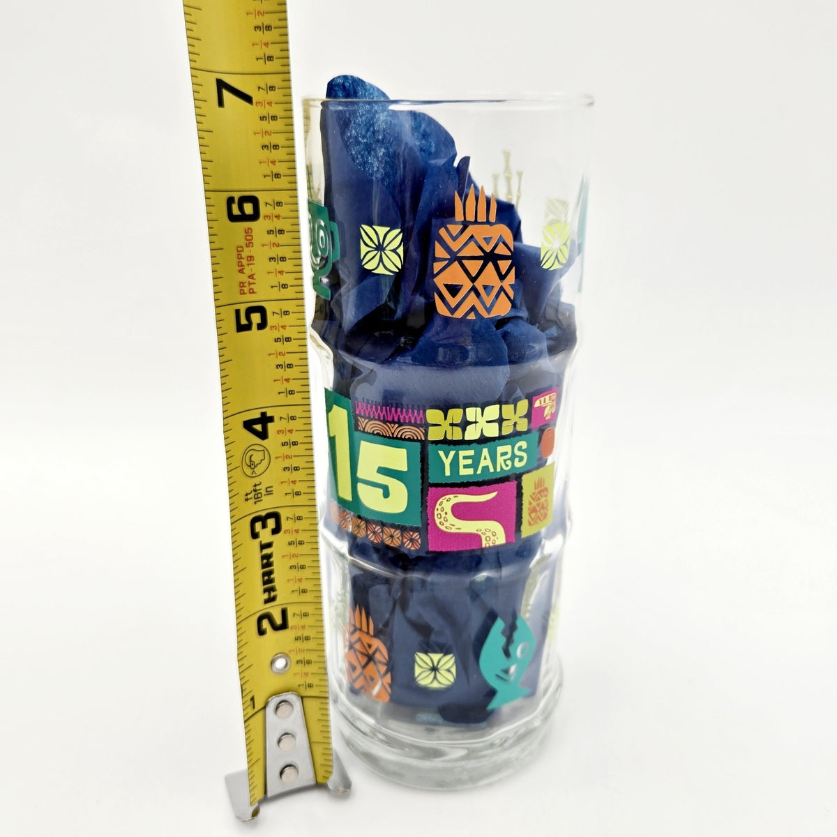 *Set Of 2* Disney Parks Trader Sam's Enchanted Tiki Bar 15th Anniversary Glass