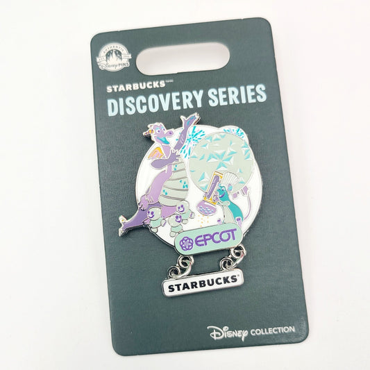 Disney Parks Starbucks Epcot Figment & Remy Discovery Series Collection Pin NEW