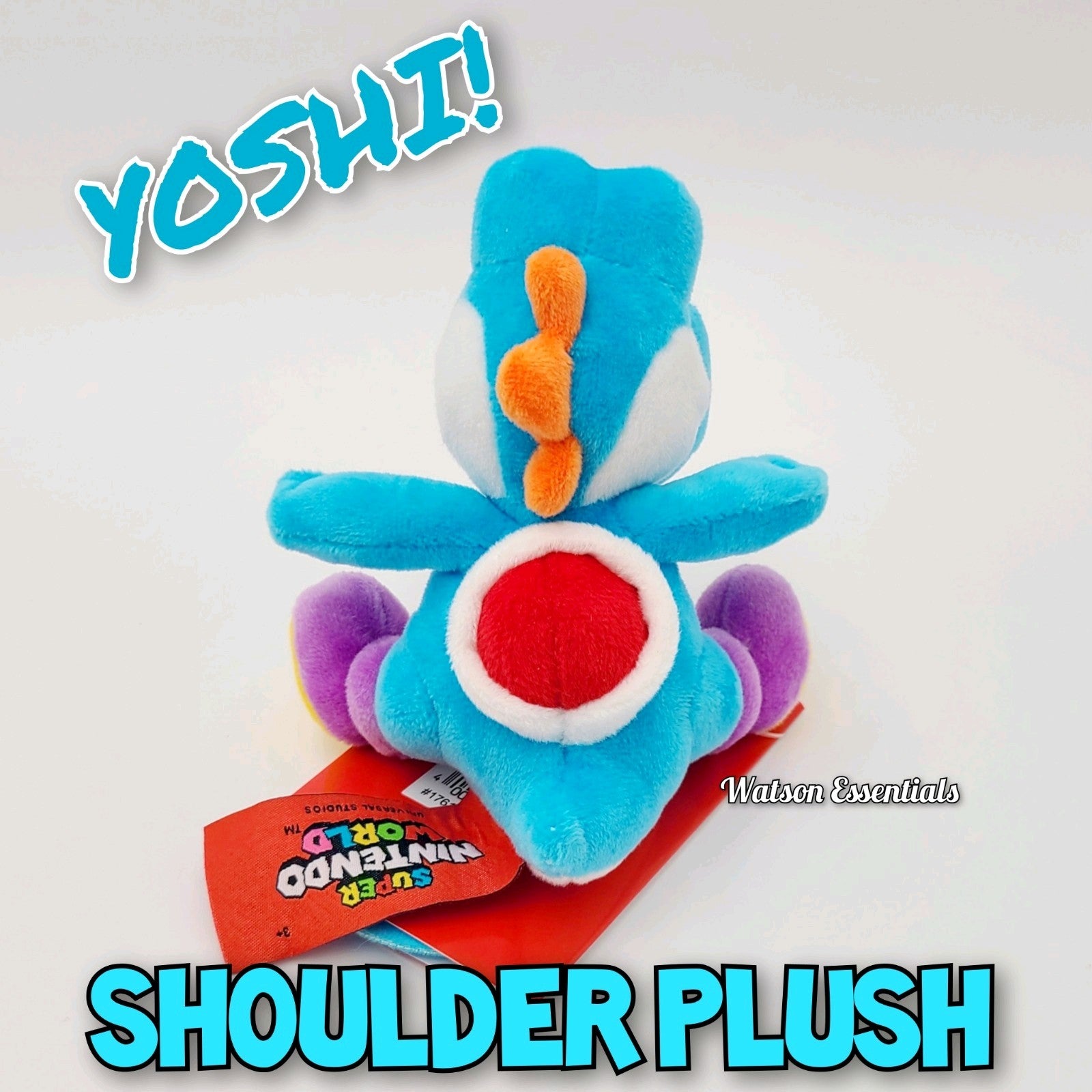 Set of 3 EPIC Universal Studios Super Nintendo World Yoshi Shoulder Magnet Plush