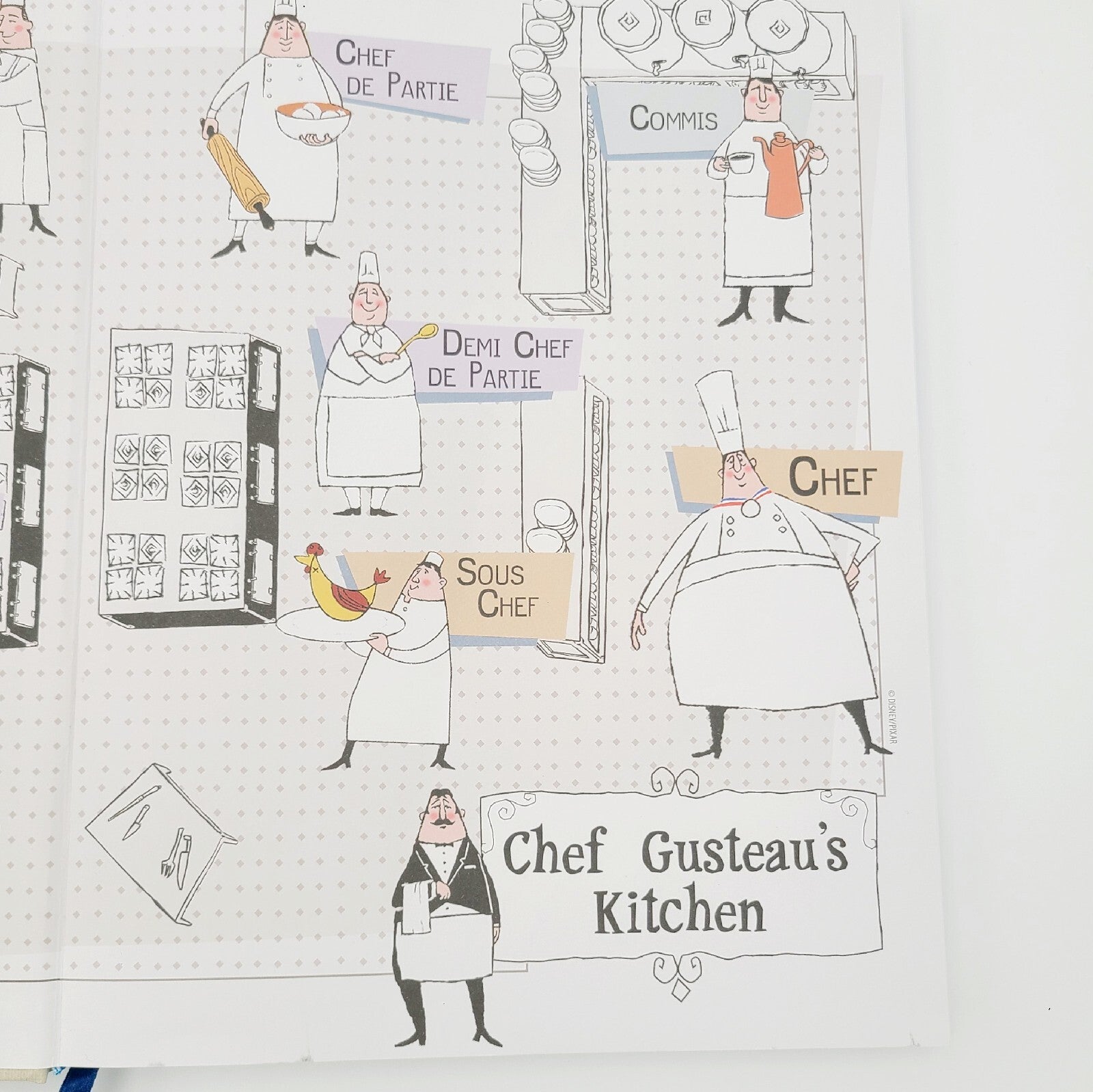 Disney Parks Ratatouille Auguste Gusteau's Anyone Can Cook Replica Journal Remy