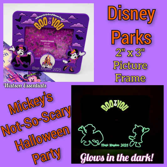 2025 Disney Parks Mickey’s Not So Scary Halloween Party Magnet Photo Frame 2x3”