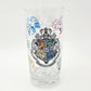 Universal Studios Harry Potter School Crest Gryffindor Lion Slytherin Glass Mug