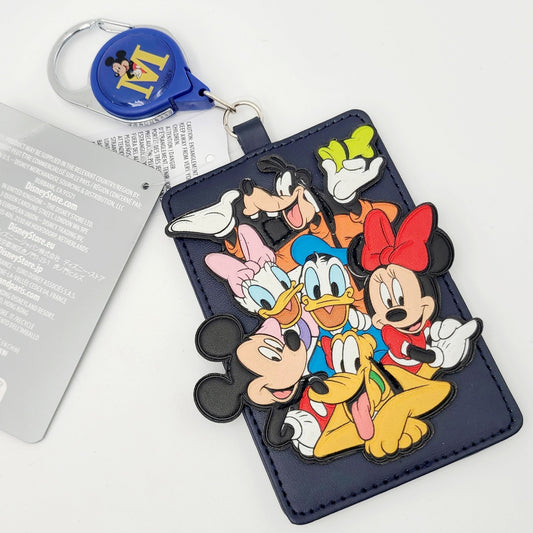 *ID Holder* 2025 Disney Parks MICKEY AND FRIENDS Retractable Cardholder Minnie