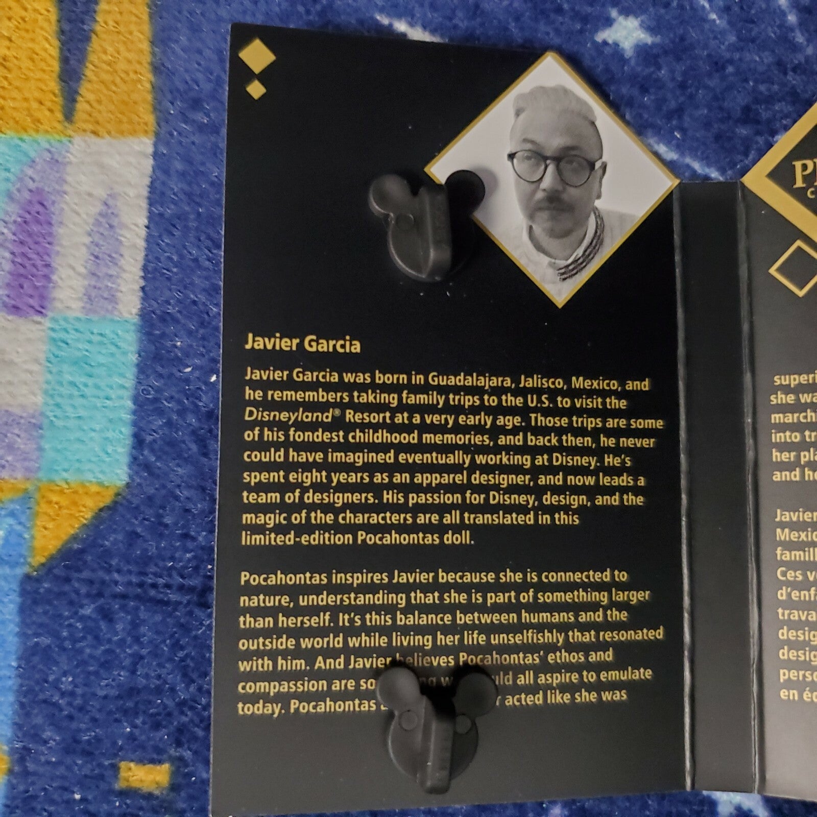 Disney Park Designer Ultimate Princess Collection Pocahontas Hinged Pin Limited