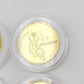 Set Of 4 Transformers Coin Medallion Bumblebee Optimus Prime Universal Studios