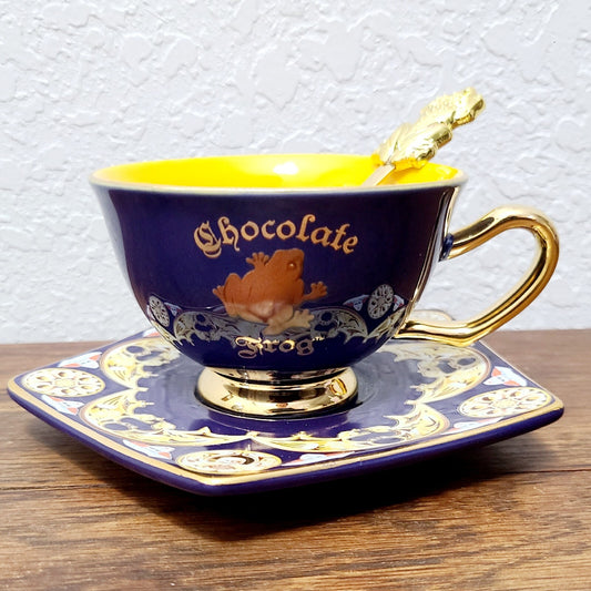 *Chocolate Frog 3 Piece Tea Set* Universal Studios Harry Potter Wizarding World