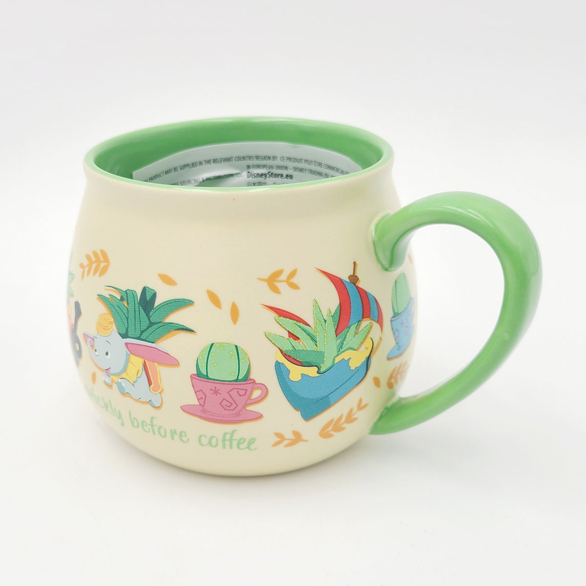2026 Disney Parks WDW Prickly Before Coffee Cup Mug Cactus Ride Vehicles Dumbo