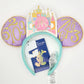 Walt Disney World Park It’s A Small World LUG Bottle Holder Bag & 50th Ears SET