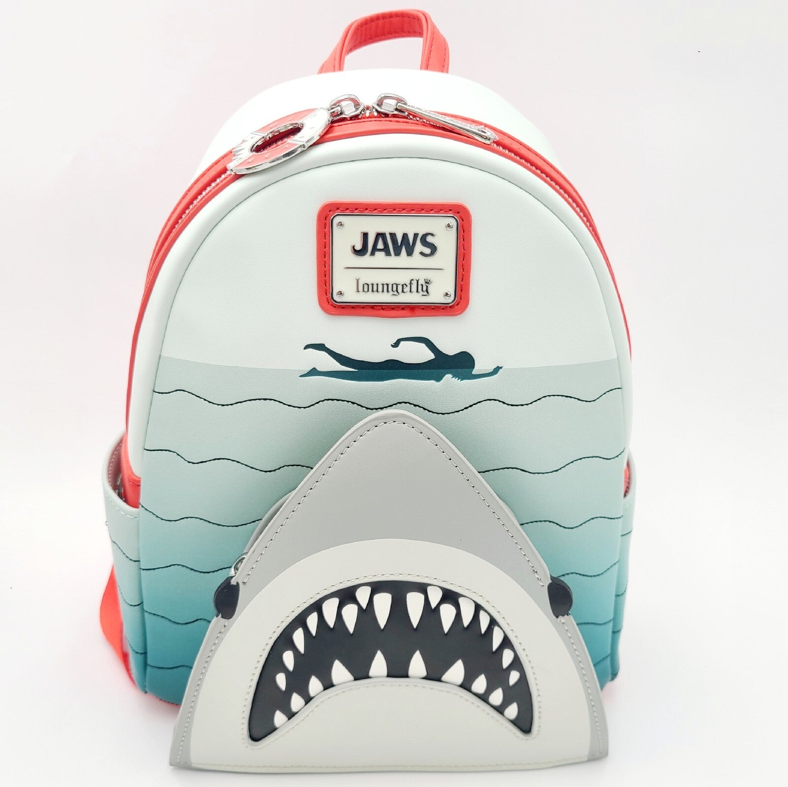 2024 Universal Studios Florida Jaws Shark Loungefly Mini Backpack New Orlando