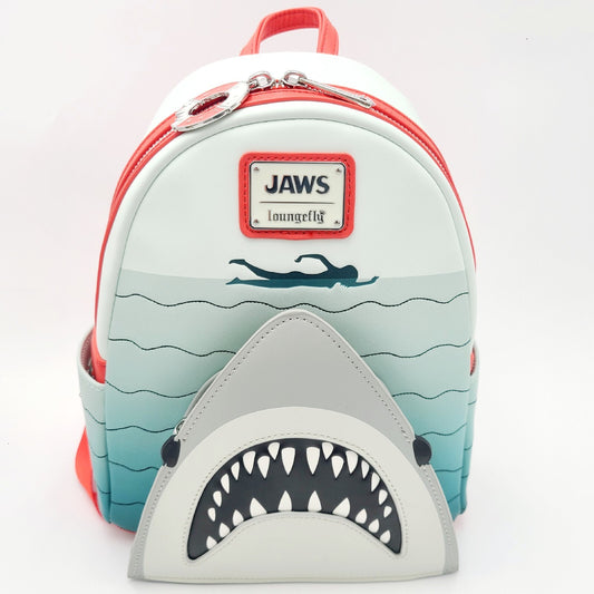 2024 Universal Studios Florida Jaws Shark Loungefly Mini Backpack New Orlando