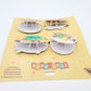 Set of 4 Disney Parks Play In The Park Fridge Magnet Chip Clips Haunted Mansion