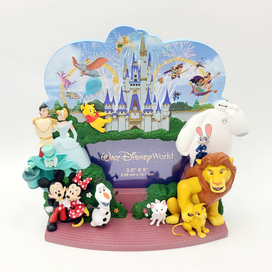 2026 Walt Disney World Parks Cinderella Castle Magic Kingdom Photo Picture Frame