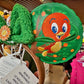 Disney Park 2026 Flower Garden Festival Orange Bird Spike Ear Headband Loungefly