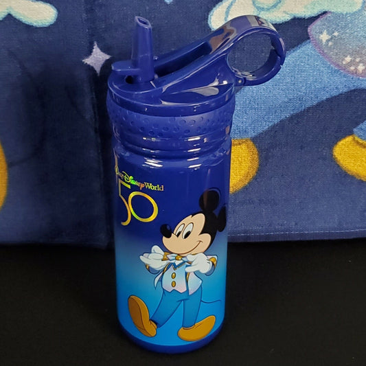 2021 Walt Disney World Parks 50th Most Magical Celebration Kids Water Bottle NEW