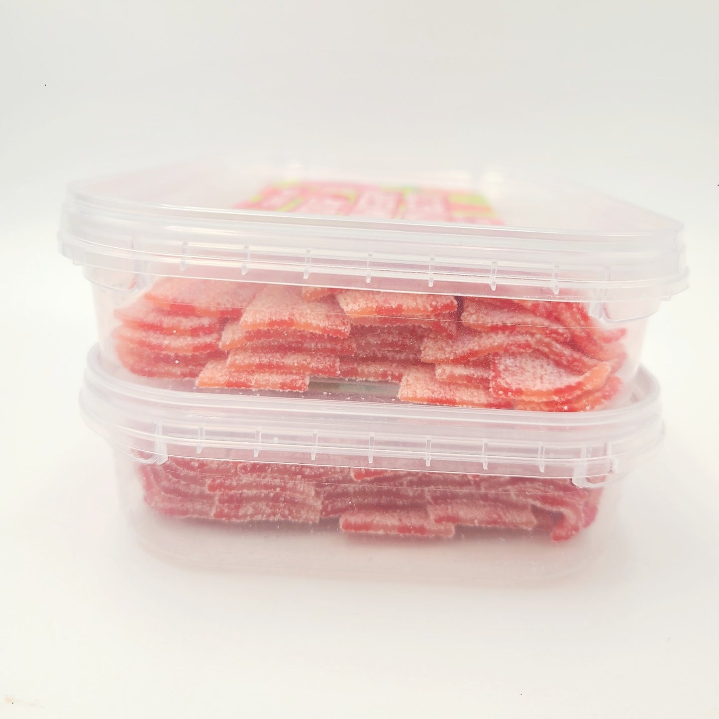 *2 Packs* Trader Joe’s Sour Strawberry Candy Belts 10 oz  Fresh Vegan Candy NEW