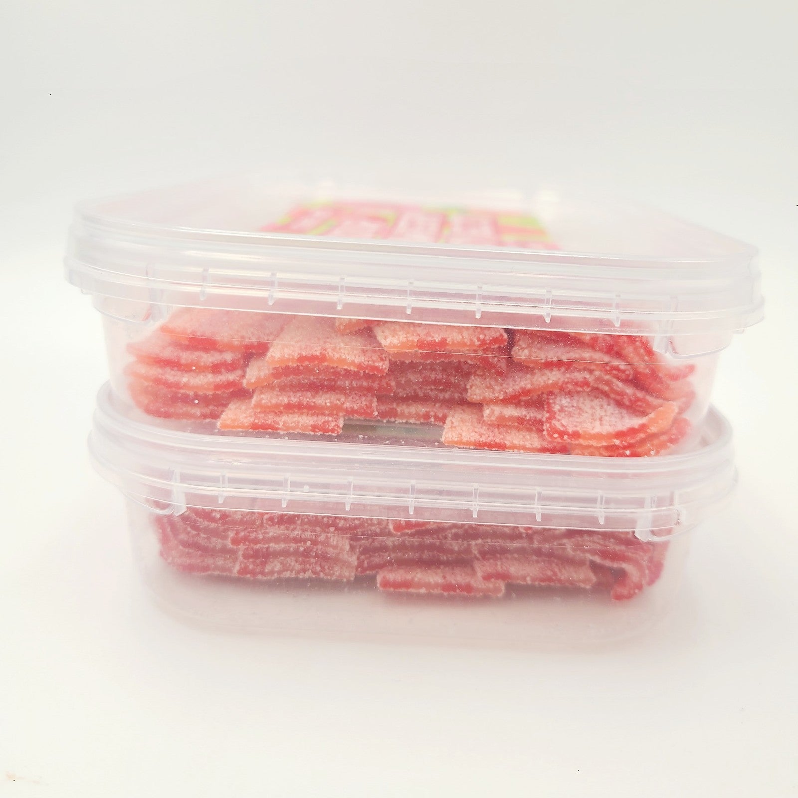*2 Packs* Trader Joe’s Sour Strawberry Candy Belts 10 oz  Fresh Vegan Candy NEW