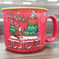 2026 Buc-ee's Beaver Red Ceramic Coffee Mug Christmas Holiday Believe 12oz Bucee