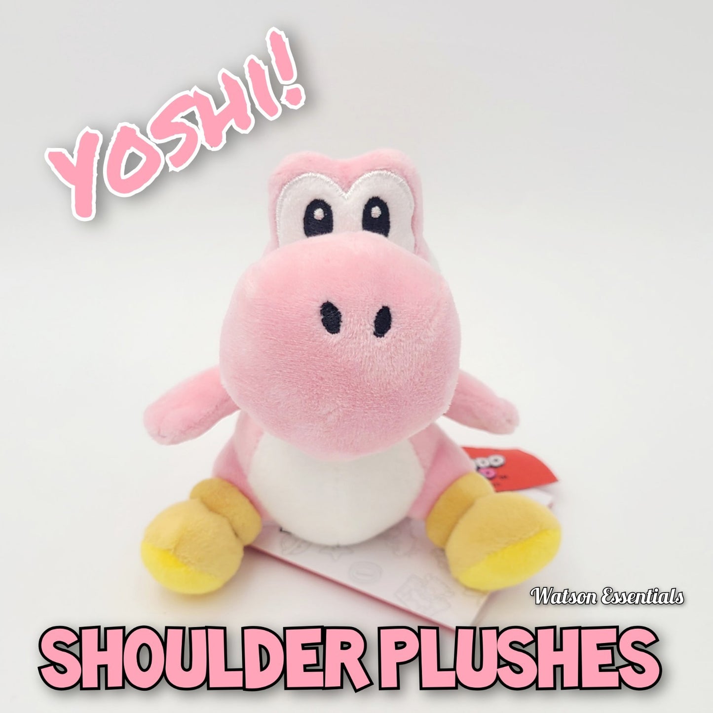 Set of 5 EPIC Universal Studios Super Nintendo World Yoshi Shoulder Magnet Plush