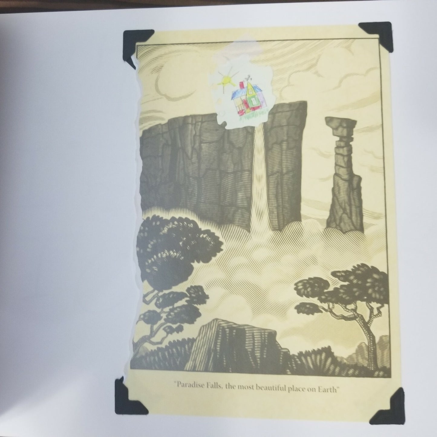 Disney Parks Pixar UP "My Adventure Book" Replica Journal Carl Ellie with Photos
