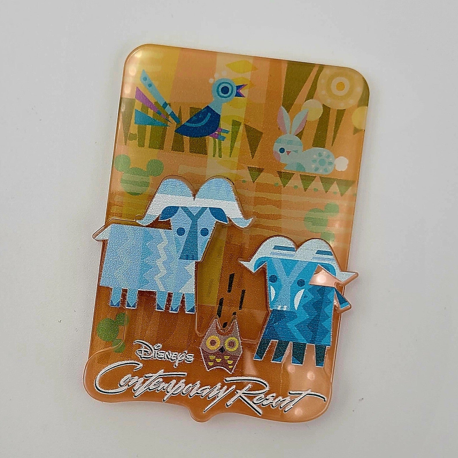 *MAGNET* Walt Disney World Parks Contemporary Resort 5 Legged Goat Mary Blair
