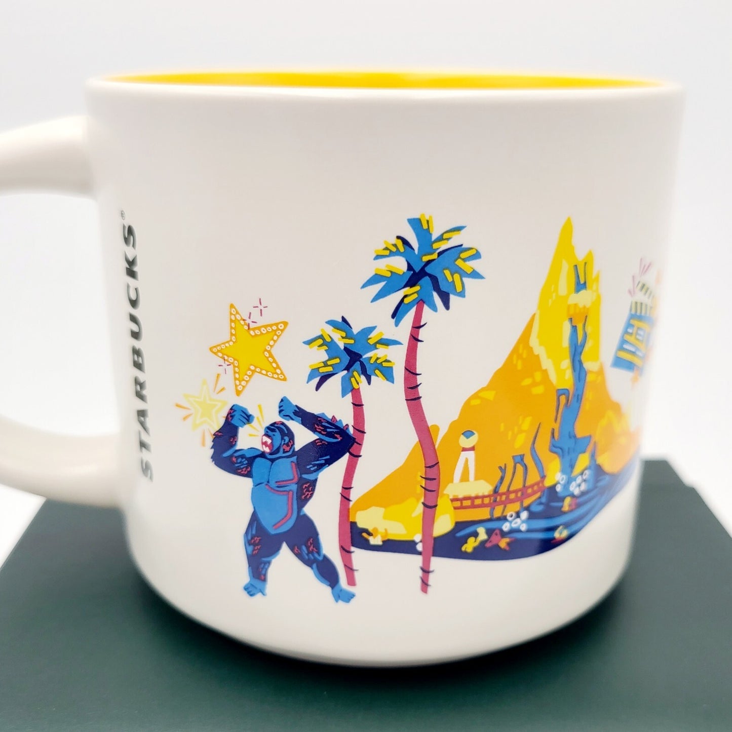 Universal Studio Orlando Starbucks Discovery Series Ceramic Coffee Mug Ornament