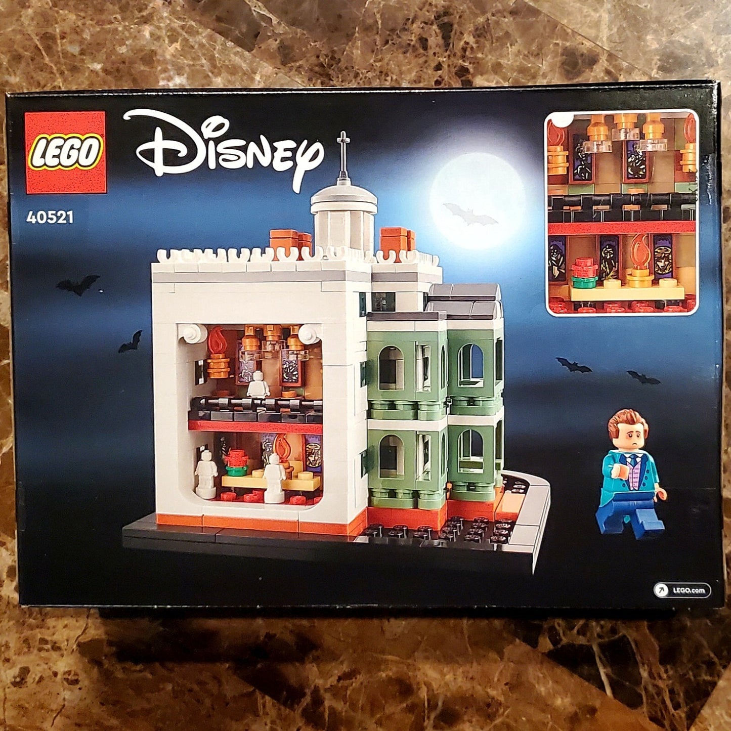 RETIRED Lego 40521 Disney Mini Haunted Mansion - New Sealed Exclusive Ages 12+