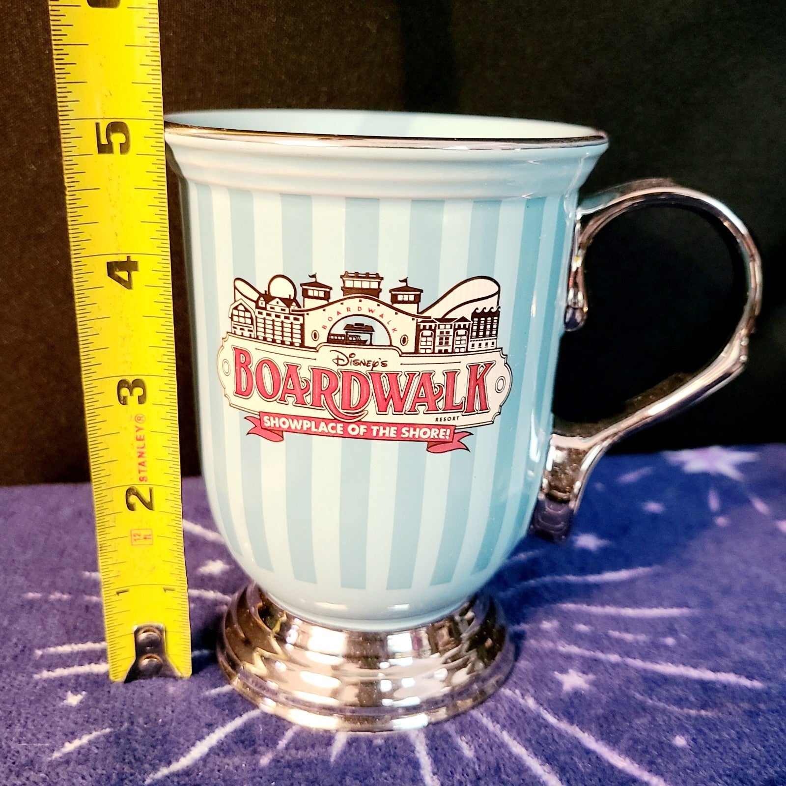 Disney World Parks Boardwalk Resort DVC Coffee Mug Mickey Minnie 14oz Cup Mug