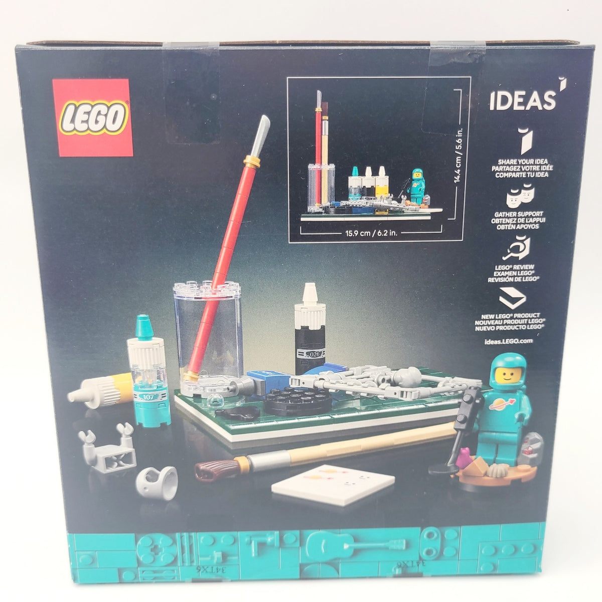 LEGO Ideas Build, Paint & Play! Minifigure Model Kit 40889 In Hand Ready to Ship