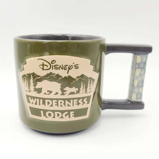 2025 Disney Parks Wilderness Lodge Resort Mug Cup 16oz Bear Mickey Head Inside