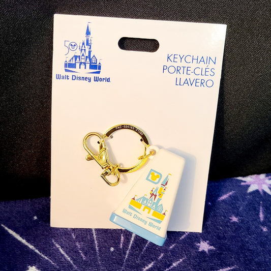 Walt Disney World 50th Anniversary Vault Collection Keychain Viewfinder Set NEW