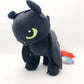 Universal Studio EPIC How To Train Your Dragon Toothless Plush Doll 22” BLACK