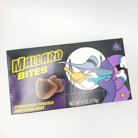 Disney Parks Mallard Bites Character Darkwing Duck Chocolatey Marshmallow Candy