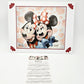 *SIGNED* Disney Parks “MM+MN=LOVE” Matted Print by Greg McCullough Mickey Minnie