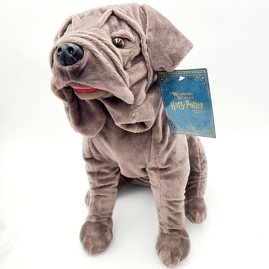 NEW Harry Potter Hagrid's Dog FANG 14" Plush Universal Studios Wizarding World