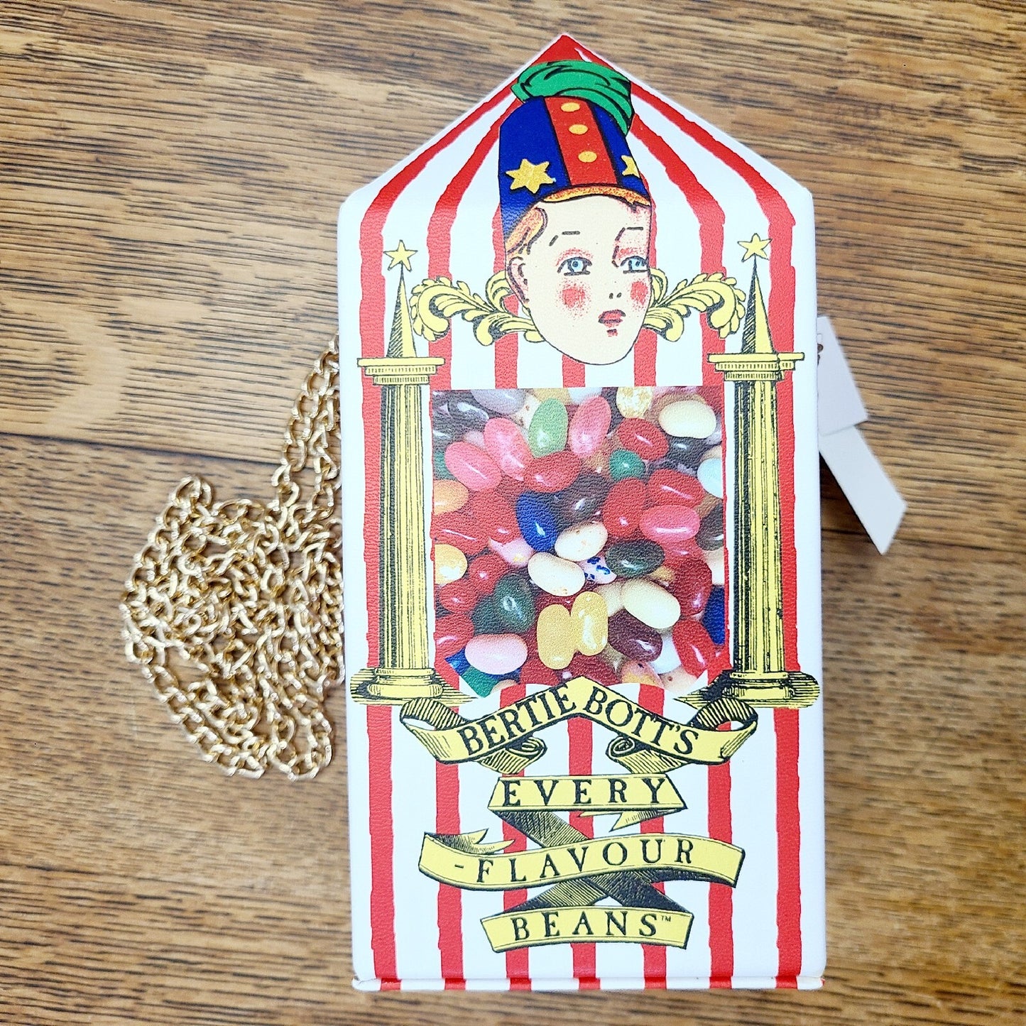 NEW Universal Studios Harry Potter Bertie Botts Jelly Beans Crossbody Purse Bag