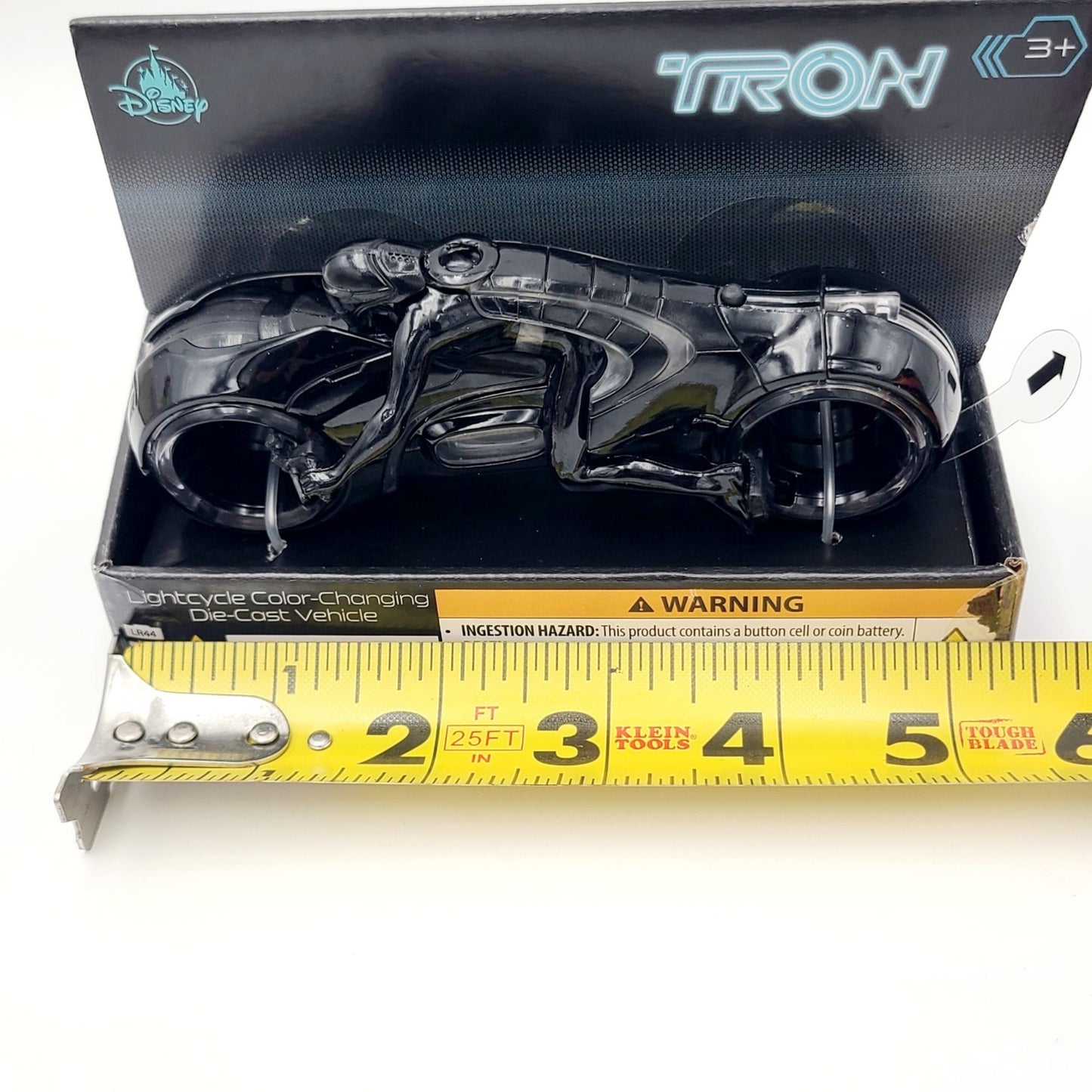 NEW Walt Disney World Parks Tron Lightcycle Color-Changing Die-Cast Vehicle Toy