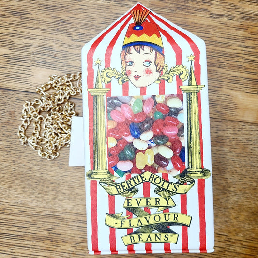 NEW Universal Studios Harry Potter Bertie Botts Jelly Beans Crossbody Purse Bag