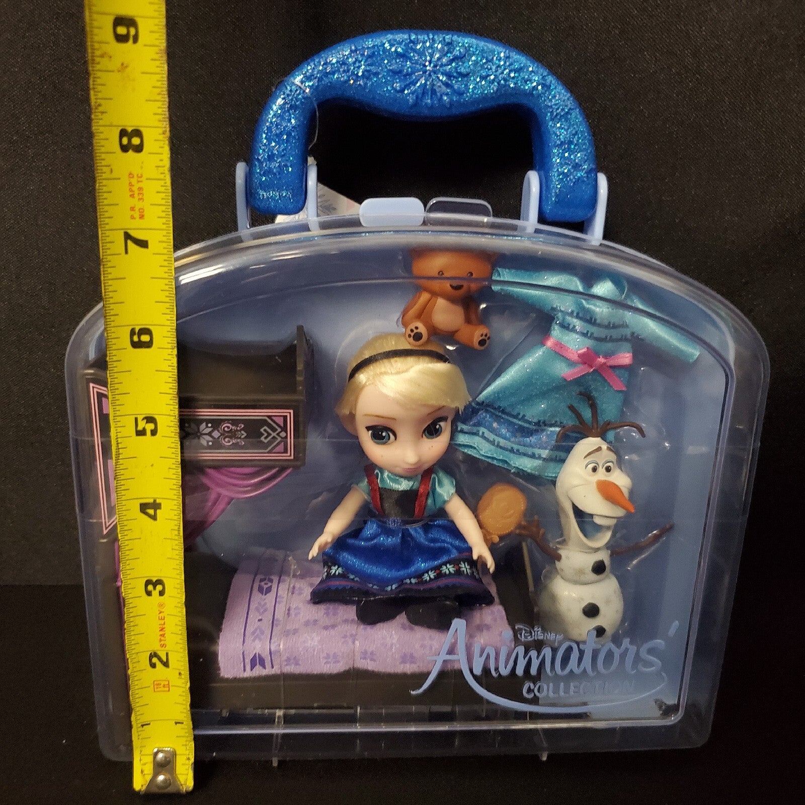 NEW Disney Park Animators' Collection Frozen Elsa Olaf Mini 5" Doll Play Toy Set