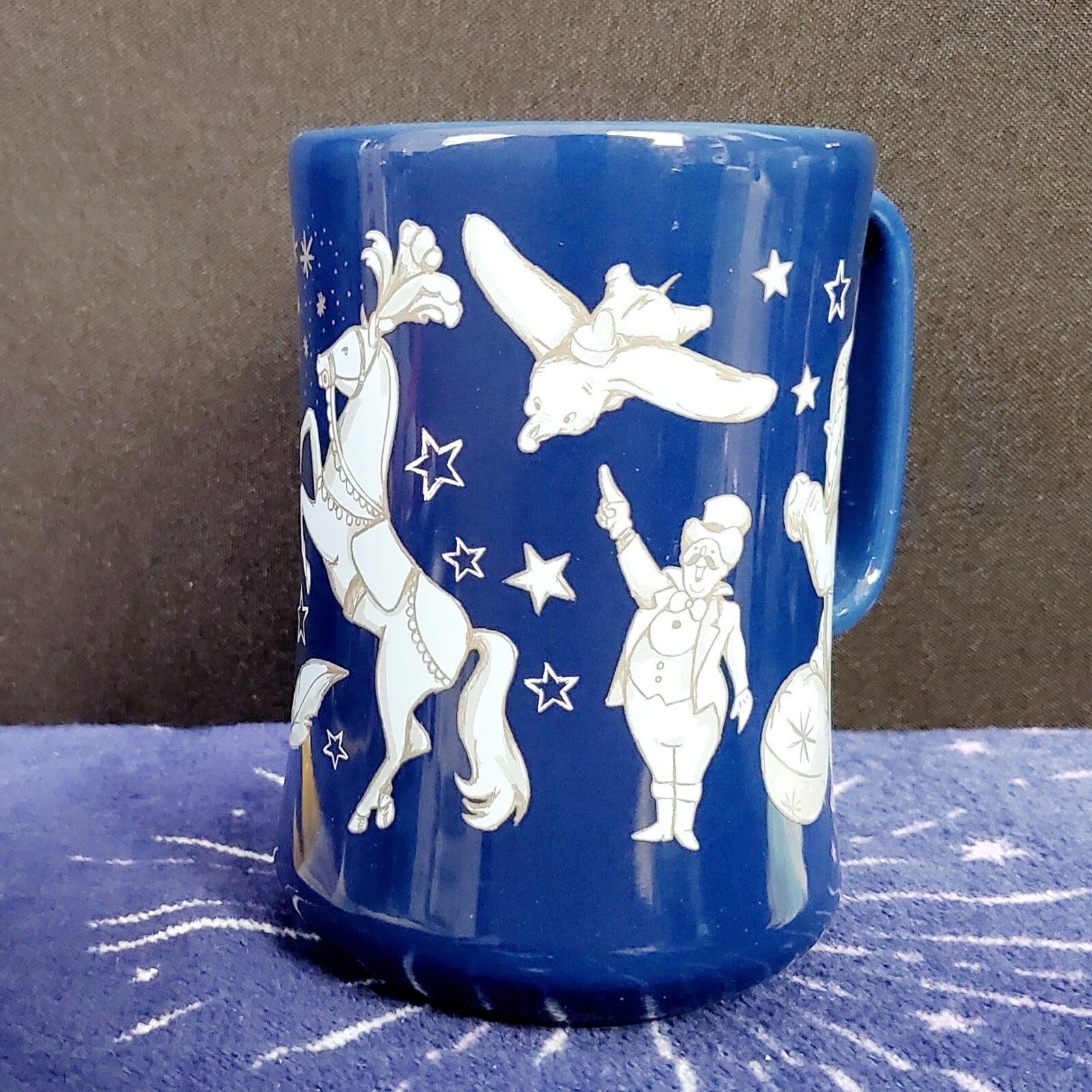 NEW Walt Disney World Parks DUMBO Legacy Blue Mug 80th Anniversary Elephant