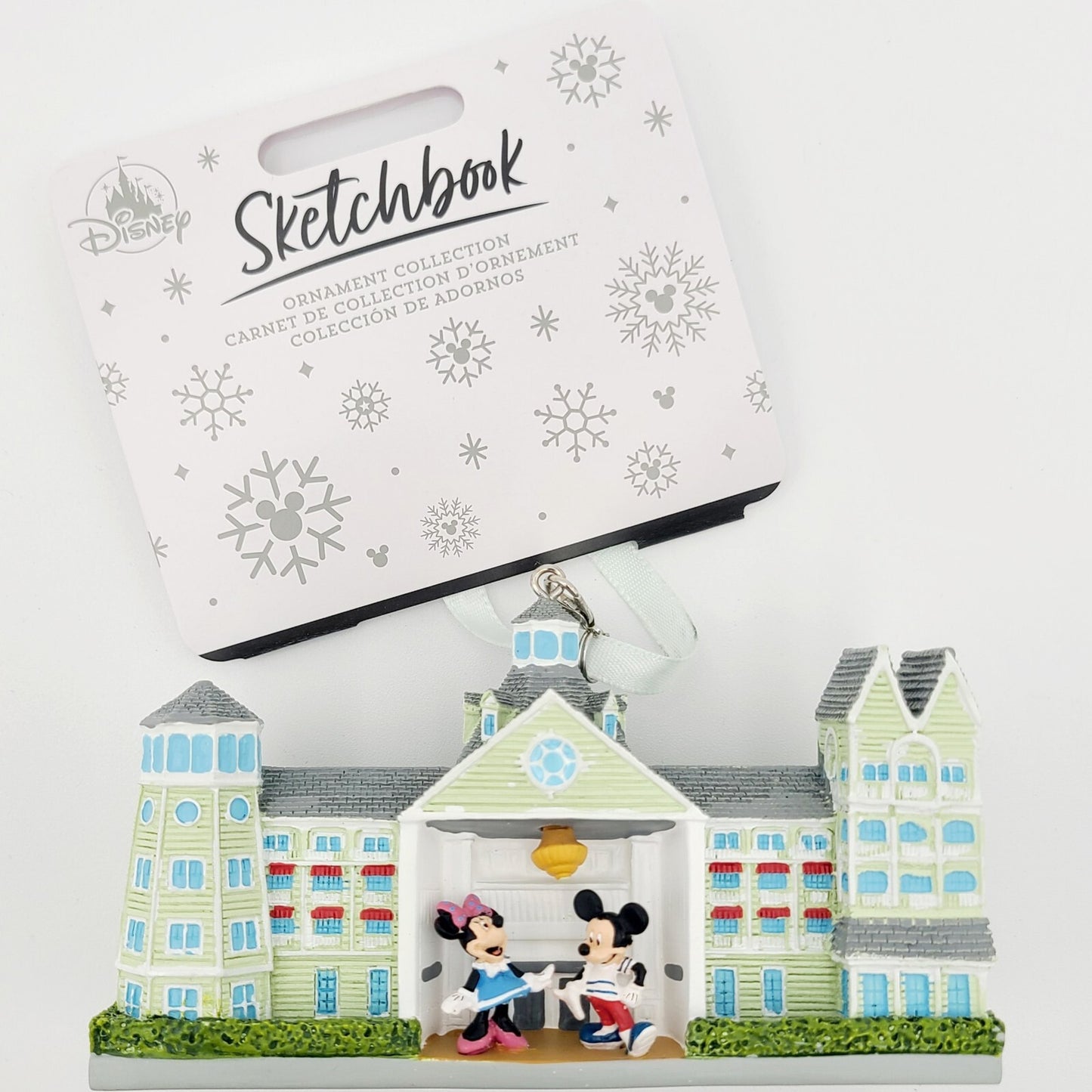 NEW 2024 Disney World Parks Yacht Club Resort Mickey Minnie Christmas Ornament